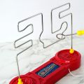 Buzz wire super game/Electric Maze Toy Battery Operated Educational Safe Buzz Wire Game for Party Game. 