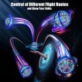 Flynova Pro Flying Spinner Ball, UFO, Soaring Boomerang, Mini Drone, LED Magic Controller, Gift Toys for Kids and Adults. 
