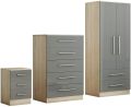 Ghania 3 Piece Bedroom Set. 
