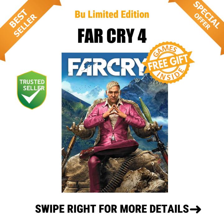 FAR CRY 4 - GAME FOR PC (GOOGLE DRIVE/ MEDIAFIRE) - QR CODE