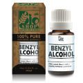 Benzyl Alcohol (Cosmetic Grade) – Mild Floral Balsamic Scent | Solvent & Fixative for Perfumery & DIY Skincare. 