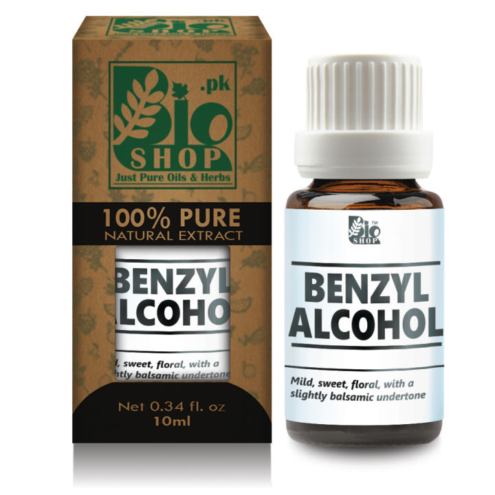 Benzyl Alcohol (Cosmetic Grade) – Mild Floral Balsamic Scent | Solvent & Fixative for Perfumery & DIY Skincare