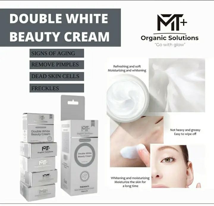 MT+ Organic Solutions DOUBLE WHITE BEAUTY CREAM