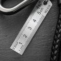 Small steel ruler small steel ruler 5cm ruler 50mm ruler mini small ruler 5 cm scale ruler. 