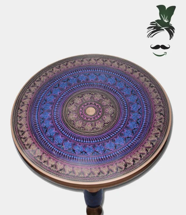 Round%20Coffee%20Table%20Lacquer%20Work%2018%20Inches%20-%20Image%203