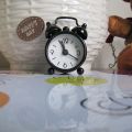Mini Cute Metal Small Alarm Creative Clock. 
