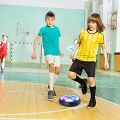 Hover Football Kids Indoor Floating Soccer Interactive Toy-Kids electric hover ball toy 8 inches lights and sound - indoor and outdoor fun toy - pretend play football - Amazing Hover Ball Soccer Ball. 