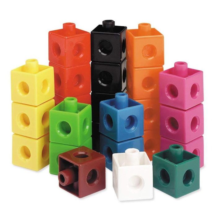 Interlocking cube , 50 Pcs, Maths | Daraz.pk