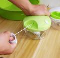 Nicer Dicer Plus Mini Speedy Chopper-Vegetable Chopper- Manual Chopper-Manual Hand Pull Mincer Slicer| Shopikbuzz. 