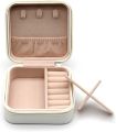 Travel Jewelry Case, Large Capacity Portable Small Jewellery Box, Mini Jewellery Travel Case with Zipper, Travel Jewelry Organizer for Earrings Rings Necklaces Etc, Great Gift for Women. 
