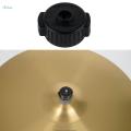 Professional Drum Quick Release Nut Easy to Install Drum Set Quick Release Black. 
