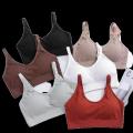 Pack of 1 Multi Colour Seamless Bra Sports Bra Beauty Back Bra Wrapped Chest No wires Padded Sports Bra. 