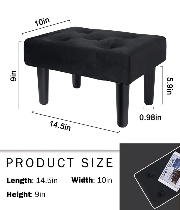 Footstool%20Ottoman,%20Rexine%20Fabric%20Footrest%20Ottoman%20with%20Wood%20Legs,Sofa%20Footrest%20Extra%20Seating%20for%20Living%20Room%20Small%20Step%20Stool%20for%20Living%20Room%20Couch%20Pets%20(Red)%20(Customize%20Colours%20Available)%20-%20Image%204