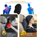 Car Seat Neck Pillow Headrest Pillow Cervical Pillow Back Cushion Neck Pain Relief Memory Foam Lumbar Support Cushion for Car Seat Office Chair. 