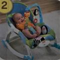 Fisher Price: NEW BORN TO TODDLER PORTABLE ROCKER (X8112). 