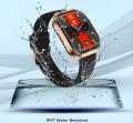 Zero® Delta Smartwatch | Ultra 2.04” AMOLED Display, Bluetooth Calling, IP67 Waterproof | Best Price Smart Watch for Men, Women, iPhone & Android Users. 