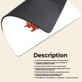 Gaming Mouse Pad Premium  8" x 6.5  Thick Non-Slip Rubber Base, Smooth Cloth Surface for Precision Control - Tozistore. 