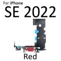 USB Charger Plug Charging Port Dock Connector Flex Cable For iPhone XR X XS Max SE 2020 2022 SE2 With Mic Microphone Flex Cable. 