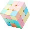 CuberSpeed Moyu MoFang Macaron Meilong 3x3 Stickerless Magic Cube Macaron Speed Cube. 