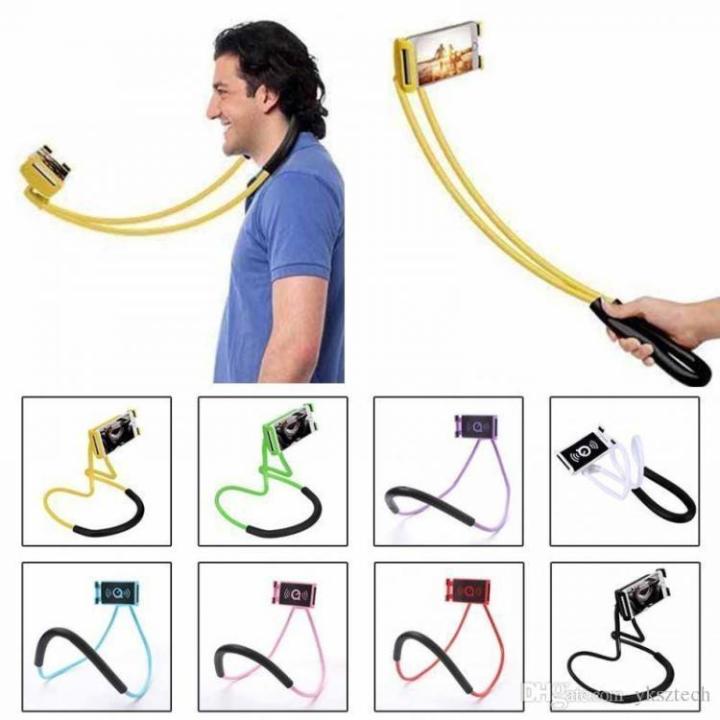 Lazy%20Bendable%20Flexible%20Hang%20Neck%20Phone%20Holder%20360%20Degree%20Rotation%20Mobile%20Stand%20-Black%20-%20Image%206