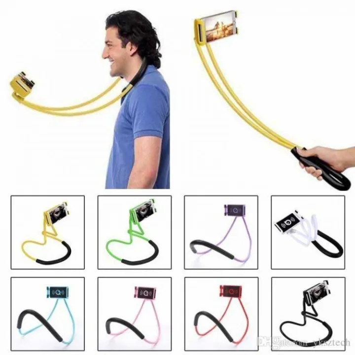 Lazy%20Bendable%20Flexible%20Hang%20Neck%20Phone%20Holder%20360%20Degree%20Rotation%20Mobile%20Stand%20-Black%20-%20Image%206