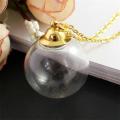 2pcs Hollow Fillable Glass Locket Hair Locket Keepsake Locket Necklace Urn Necklace For Cremation Ashes Of Loved One. 