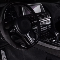 Car Roof Modification Chamois Leather Flannelette Alcantara Auto Interior Modification AB Pillar Speaker Center Console Decors. 