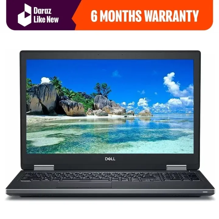 Daraz Like New Laptop - Dell Precision 7530  i7 8th Gen 15.6" FHD Display 16GB RAM - 512GB SSD
