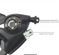 Bike Derailleurs 3x7 21 Speed Switch MTB Bicycle Shifter Levers Brake with Shift Cable Cycling Disc Handle for Bike Trekking. 