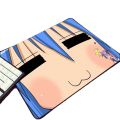 Lucky Star Mouse Pad Anime Mousepad Konata Izumi Mouse Mat Pad for Computer Mouse Peds Cute Carpet Kawaii Rug Blue Desk Mats. 