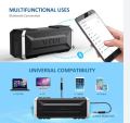 VTIN Punker Portable Wireless Bluetooth Speaker 20W Output Dual 10W Drivers Outdoor Waterproof Speaker with Mic 30Hour Playtime for Smartphones. 