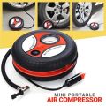 New 12V Portable Air Compressor Wheel 260psi Tyre Inflator Pump Car Auxiliary Tools Tire inflation pump Air Compressor. 