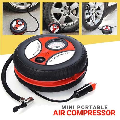 New 12V Portable Air Compressor Wheel 260psi Tyre Inflator Pump Car Auxiliary Tools Tire inflation pump Air Compressor