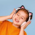 Detachable Gaming Headphones 1Pair Cat Ears Attachment Stereo Headset Decoration Accessory for Wireless Gaming Headsets Decor. 