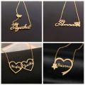 Customize Necklace, Customize Name Necklace, Name Locket, For Girls & Boys  (PERFECT GIFT TO SEND YOUR WIFE , FIANCE, HUSBAND, FATHER ,  OR ANY ONE). 