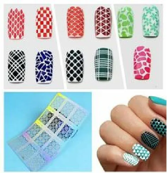 12%20Pieces%20Airbrush%20Stencils%20Nail%20Stickers%20French%20Nail%20Decals%20Printing%20Nail%20Stencil%20Tool%20DIY%20for%20Women%20Manicure%20Decoration%20-%20Image%205