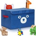 PACK OF 2 -Foldable Panda Storage Box, Cute Panda Cartoon Storage Box, Multifunctional Large Oxford Cloth Storage Bag Folding Storage Bins Quilt Basket Kid Toys Organizer Storage Boxes. 