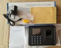 Imported Professional Biometric Fingerprint Time Attendance Machine Clock Recorder Employee Digital Electronic English Voice Reader Machine . No Need Software.. 