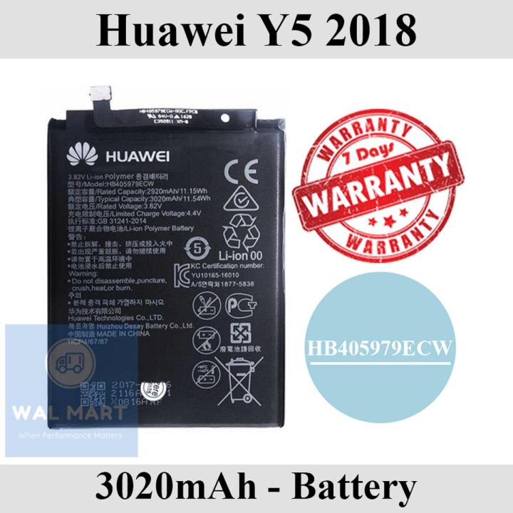 Huawei Y5 2018 Battery H405979ECW Replacement Premium Quality 3020mAh For Huawei Y5 2018