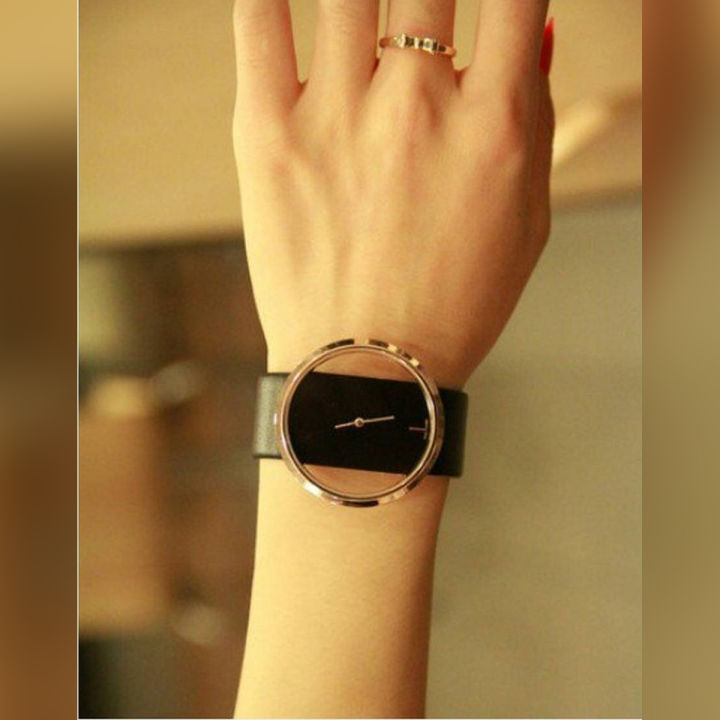 Ladies watch, Watch for girls, Watch for girls stylish, Black Swiss Ladies Watch