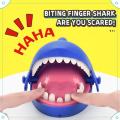 Interactive Shark Teeth Biting Table Game Funny Soft Bite Finger Toy for Party Fun Shark Bite Game, Shark Teeth for Children's Family Game. 