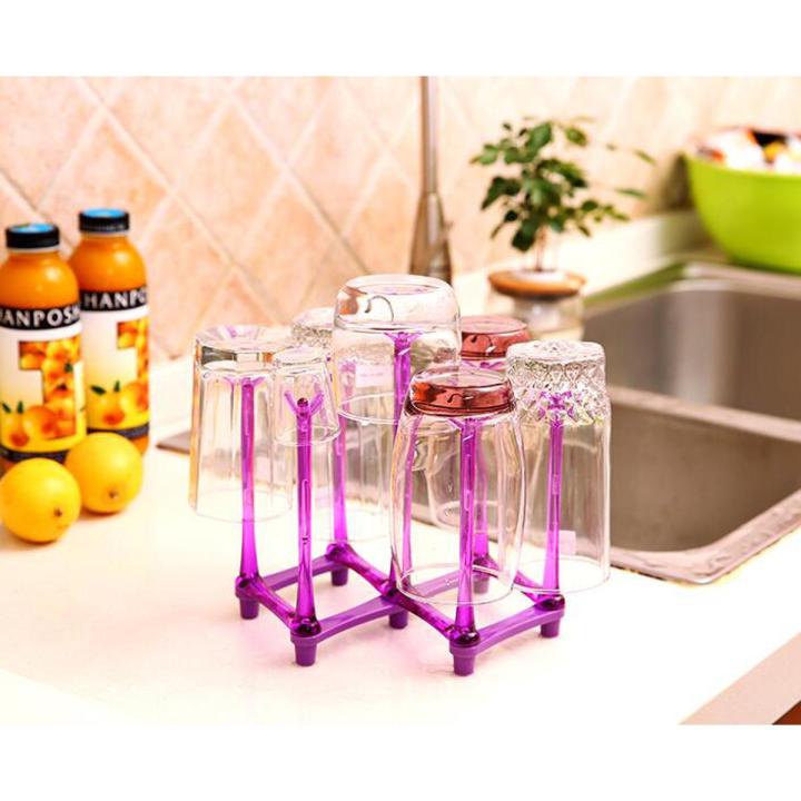 Folding Glass Stand ,Cup Holder ,Glass Rack Kitchen Accessories Home Storage Living Room Supplies