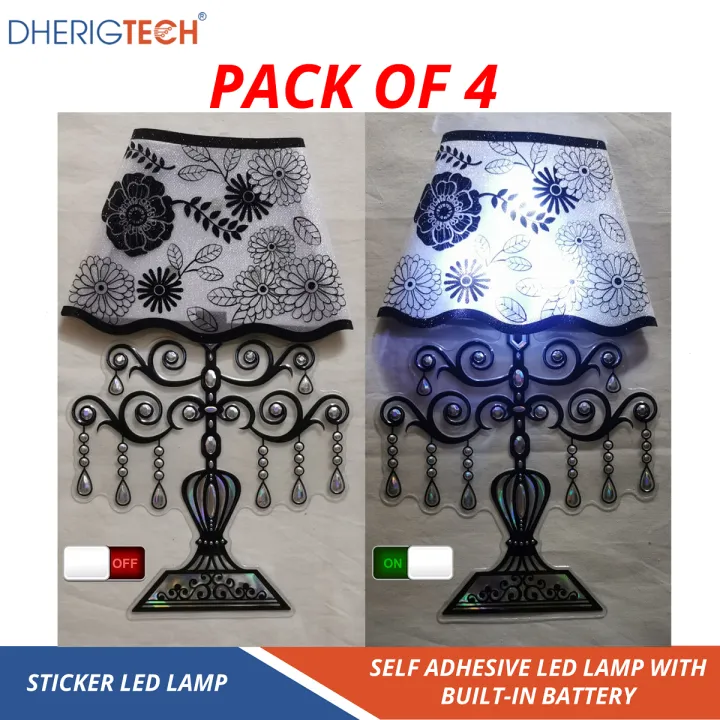 LED%20Lights%20Sticker%203D%20Embellishment%20Art%20Sticker%20Lamp%20Shape%20Attractive%20For%20Wall%20Decor%20Lamp%20Sticker%20-%20Image%203