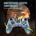 Controller for PS4, PowerLead Wireless Gaming Controller Six-axis Dual Vibration Gamepad for Playstation 4/Playstation 3 with Colorful LEDs and Touch Pad. 