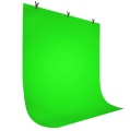 Aflatoon Studio Chromakey Green Screen 5x10ft Non-Muslin Backdrop for Studio Lighting Equipment. 