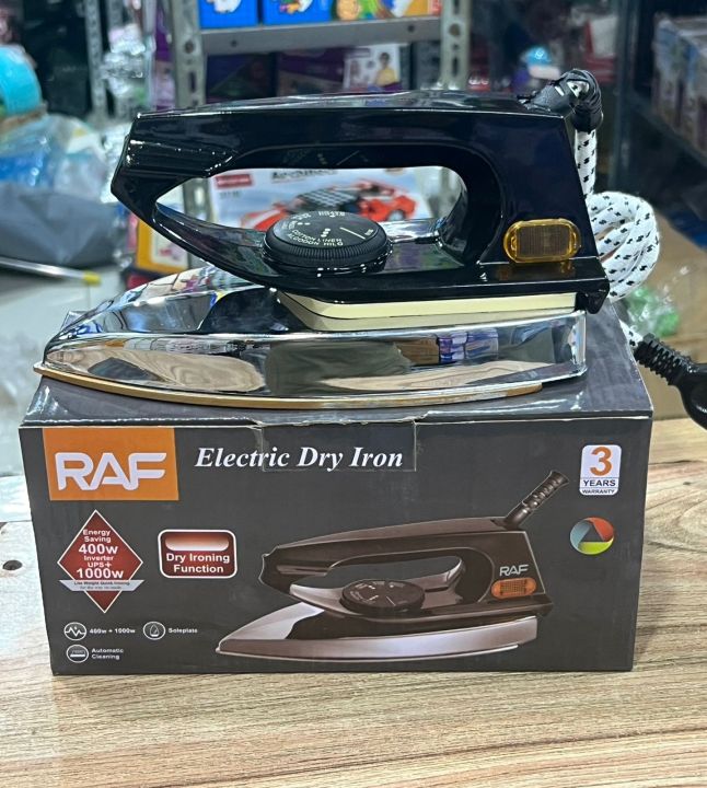 ⚡ Electric Dry Iron with Box Packing – Smooth & Efficient Ironing ⚡ RM ...