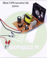 Mini UPS Kit Inverter 200watt - 12-Volt to 220-Volt| Shopikbuzz. 