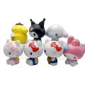 Sanli O Kurome Doll Jade Dog Doll Figure Cream Glue DIY Toy Gashapon Machine Cake Ornament. 