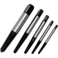 5Pcs/Set Screw Extractors, Damaged Broken Screws Removal Tool, Used in Removing the Damaged Bolts Drill Bits SILVER. 