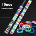 Elastic Stretch Protector Anti-Slip Ring Tackle Non-slip Silica Gel Rod Clip O-shaped Ring Fishing Rod Handle Protective Case Racket. 